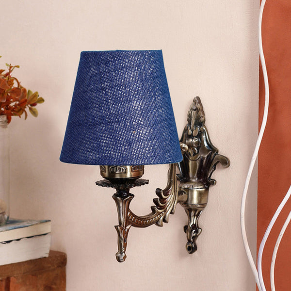 Wall Lamp - Vista Edrel Conical Wall Lamp - Blue