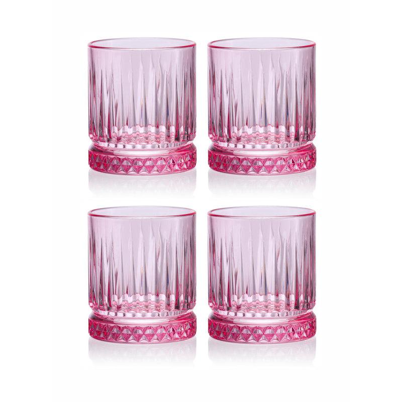 Buy Liara Tinted Glass (355 ML) - Set Of Four Drinking & Juice Glasses from Vaaree