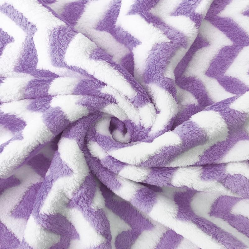 Buy Mervo Stripe Bath Towel (Purple) - Set Of Two Bath Towels from Vaaree