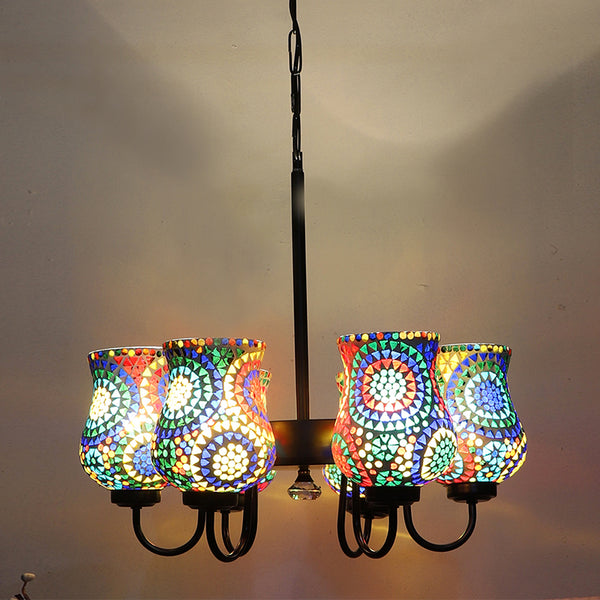 Ceiling Lamp - Elva Viya Mosaic Chandelier