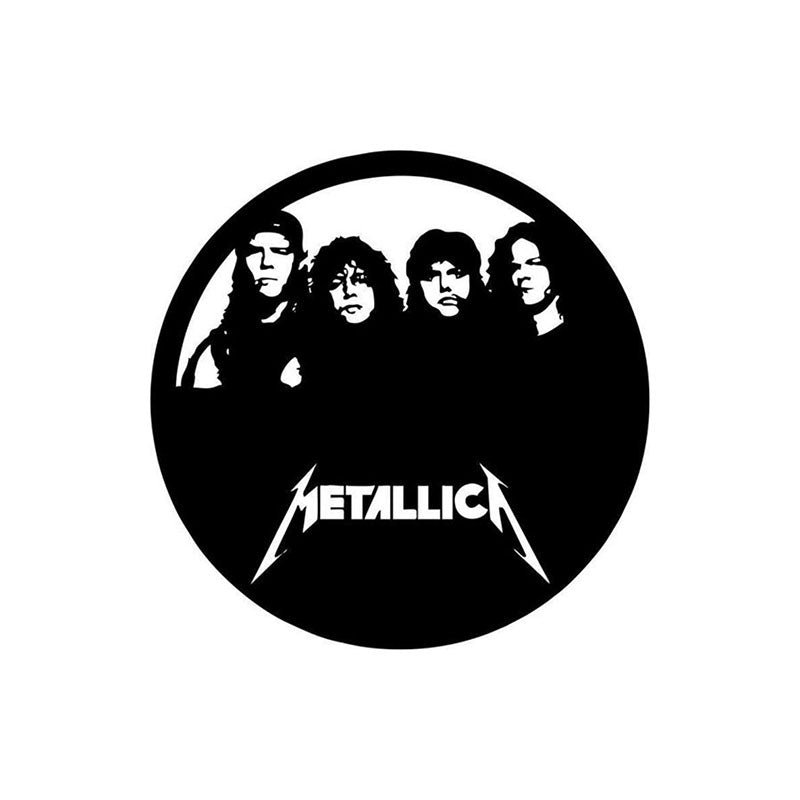 Wall Accents - Metallica Black Wall Art