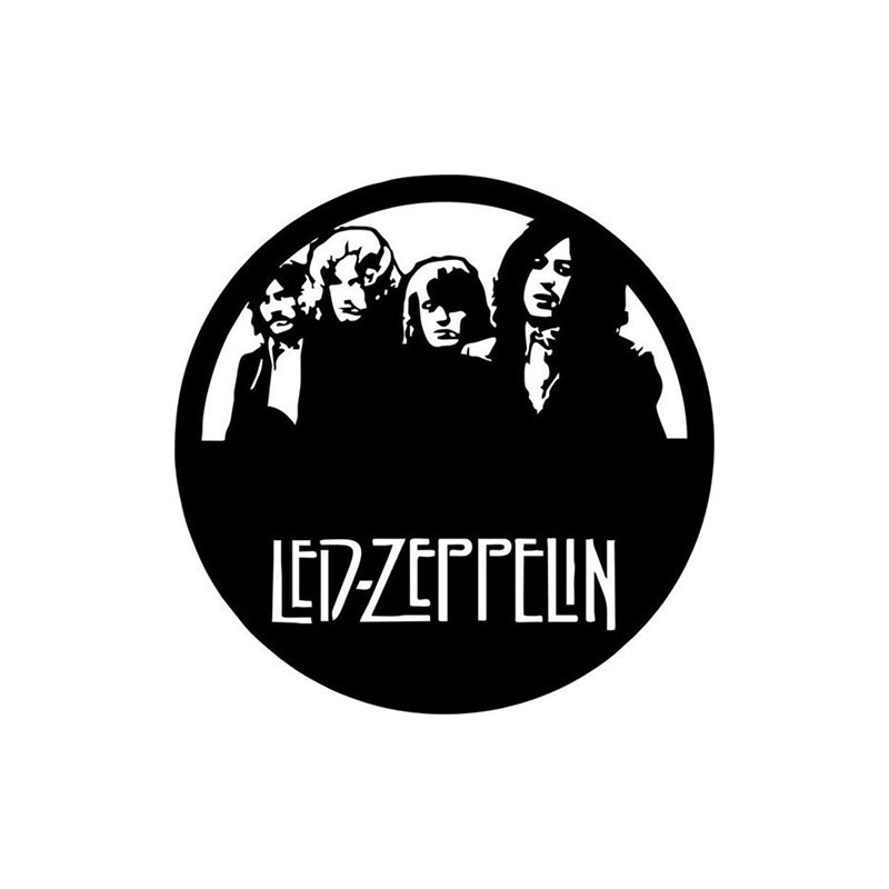 Wall Accents - Led Zeppelin Black Wall Art