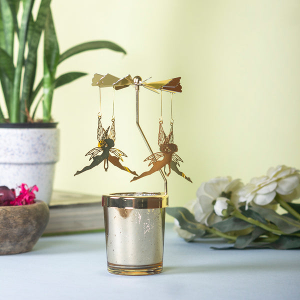 Buy Angel Flutter Rotating Candle Holder Candle Holders from Vaaree