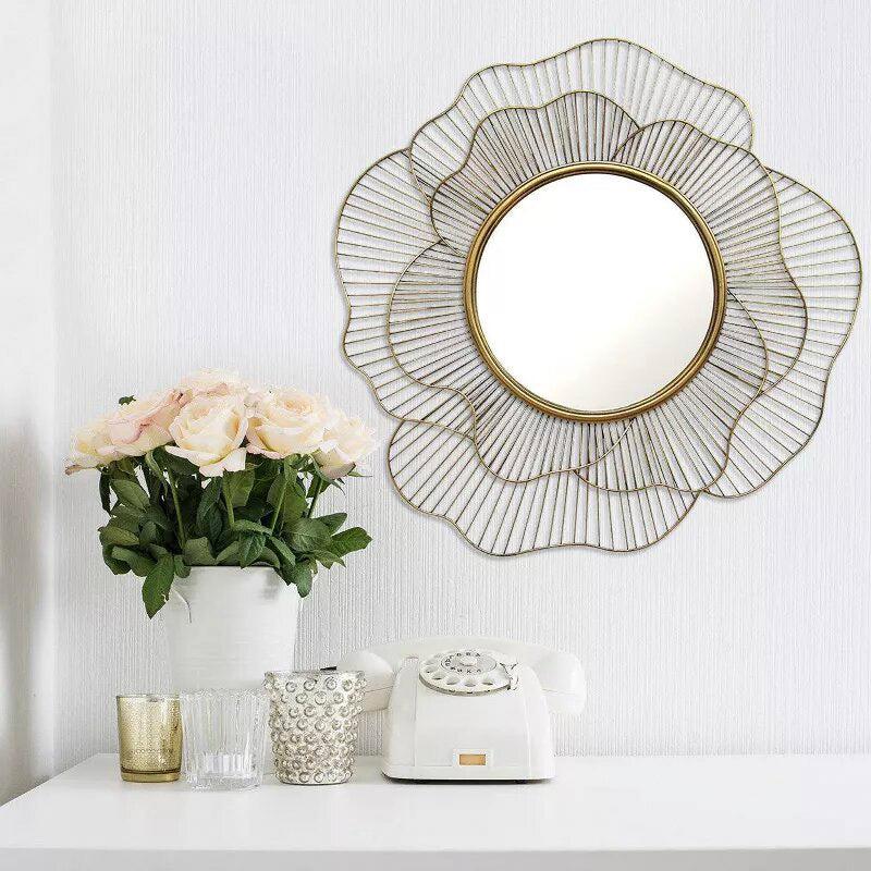 Buy Floro Finesse Wall Mirror Wall Mirror from Vaaree