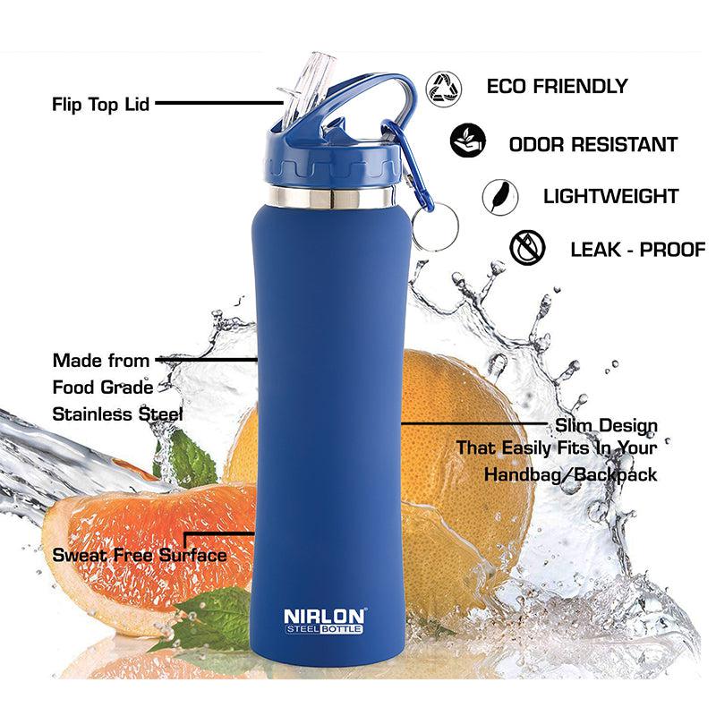 Buy Valento Sipper Water Bottle (Blue) - 750 ML Sipper from Vaaree