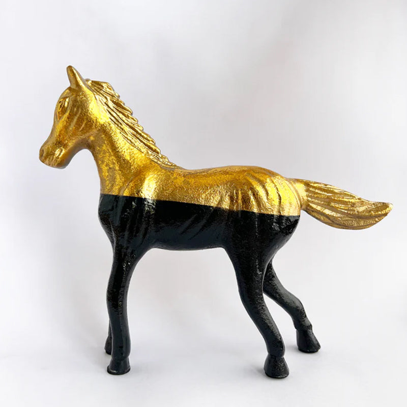 Buy Ashva Gold & Black Showpiece Showpieces from Vaaree