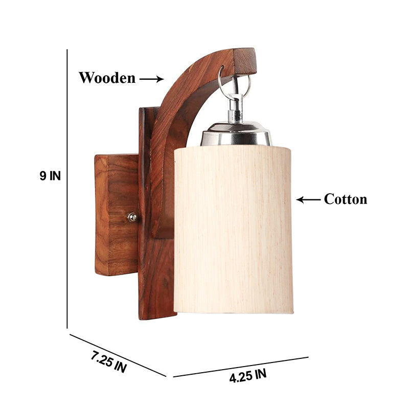 Wall Lamp - Forma Cylindrical Wall Lamp - Off White