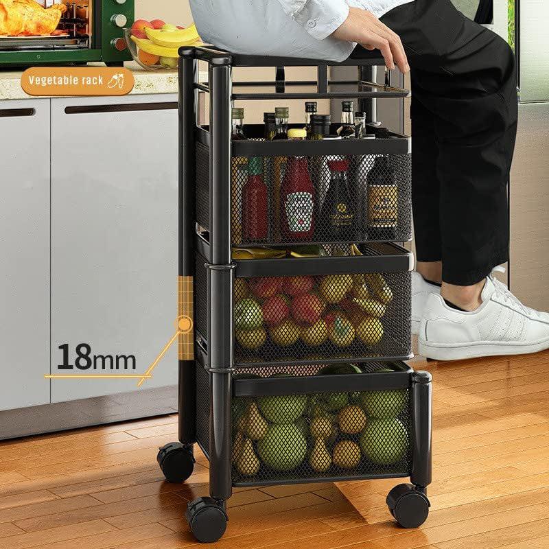 Buy Tidy Mate Four Layer Corner Storage Rack With Wheels Racks from Vaaree