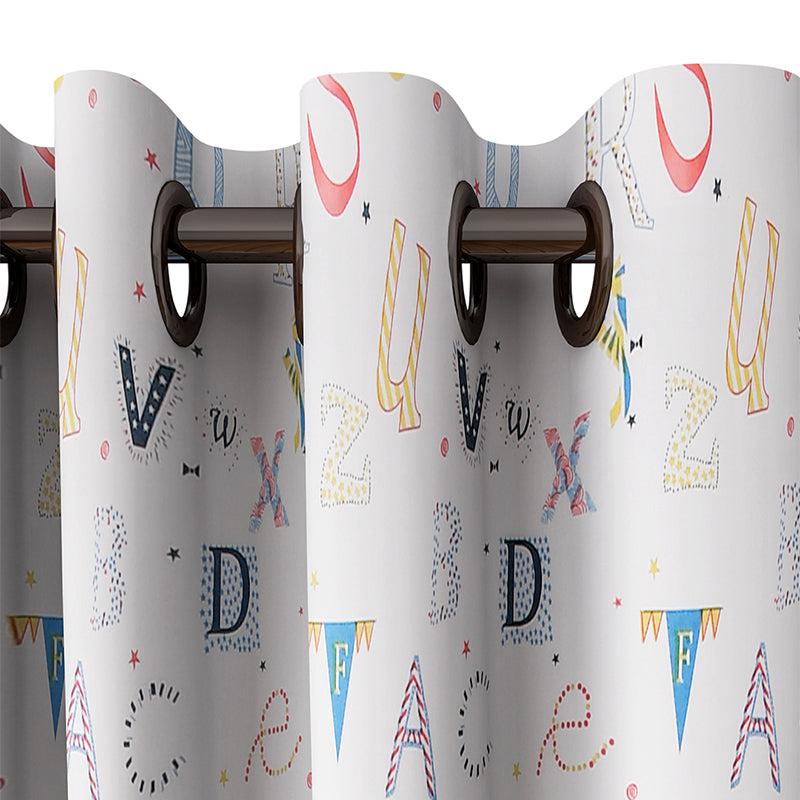 Buy Alphabet Dance Kids Curtain Curtains from Vaaree