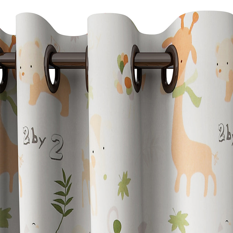 Buy Jungle Friends Curtain Curtains from Vaaree