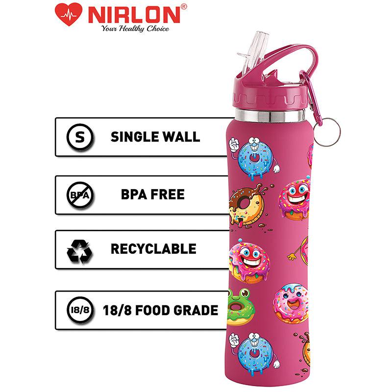 Buy Donut Fun Sipper Water Bottle - 750 ML Sipper from Vaaree