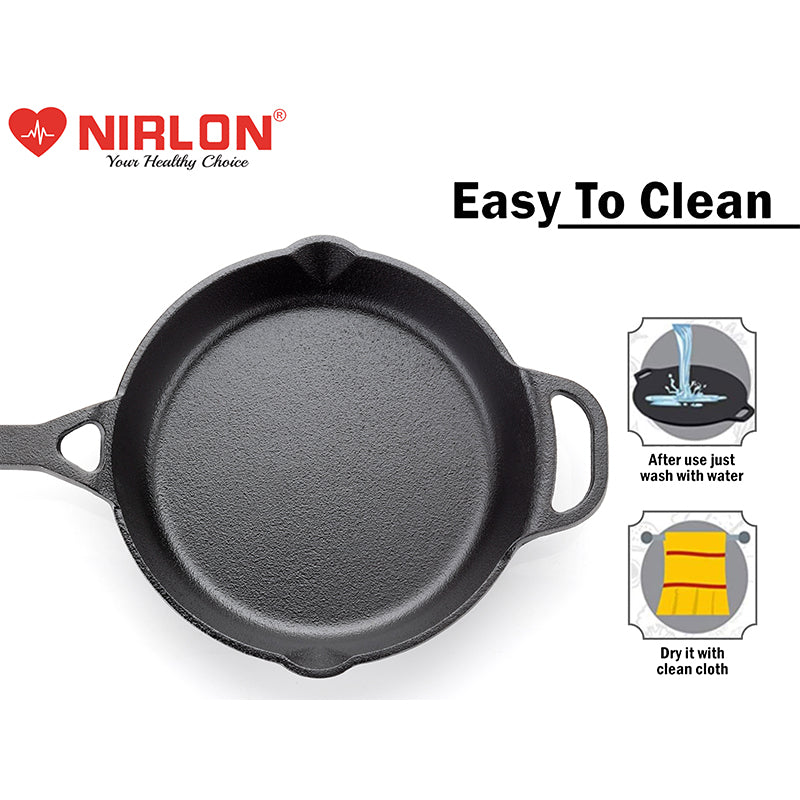 Buy Nirlon Cast Iron Frying Pan Frying Pan from Vaaree