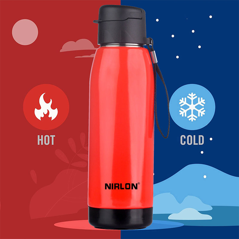 Buy Niora Water Bottle (Red) - 750 ML Bottle from Vaaree