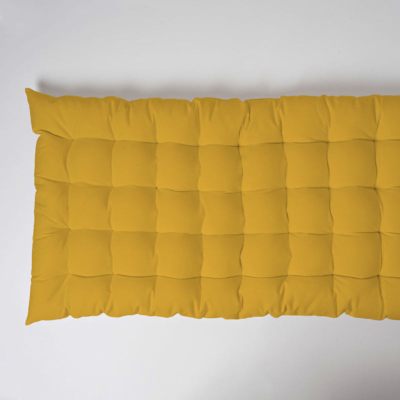 Buy Travis Floor Cushion - Mustard Yellow Floor Cushions from Vaaree