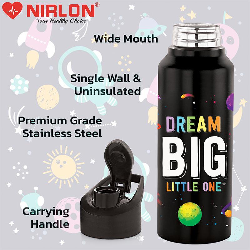 Buy Dream Big Black Water Bottle - 750 ML Bottle from Vaaree