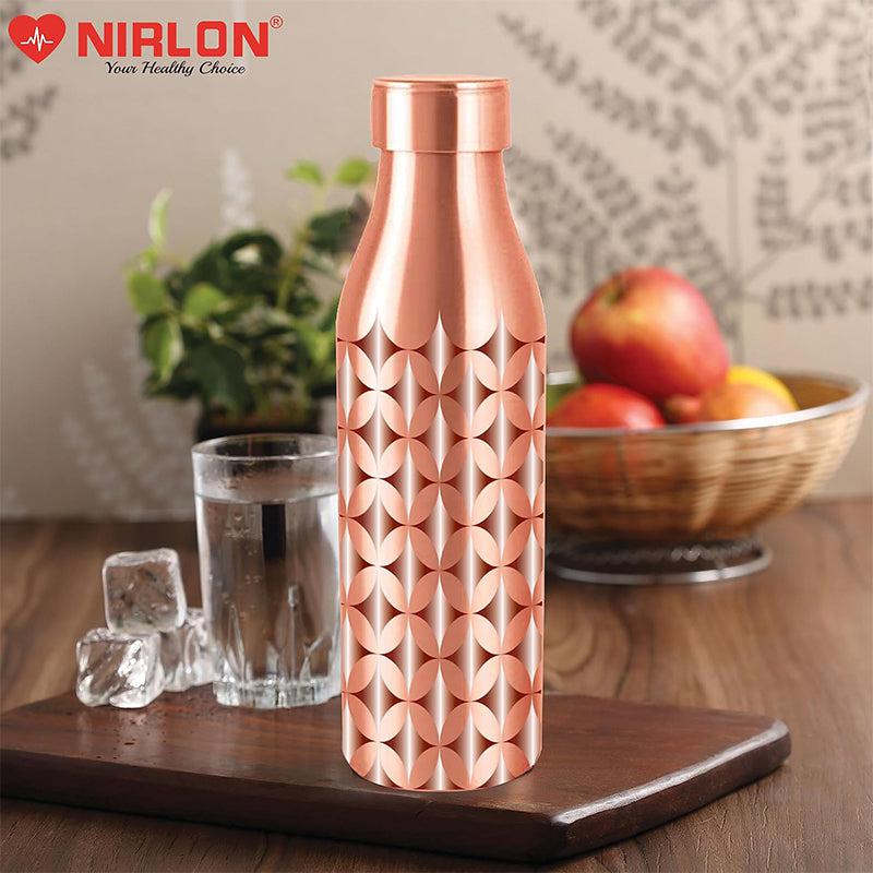 Buy Salvatrix Copper Water Bottle - 1000 ML Bottle from Vaaree