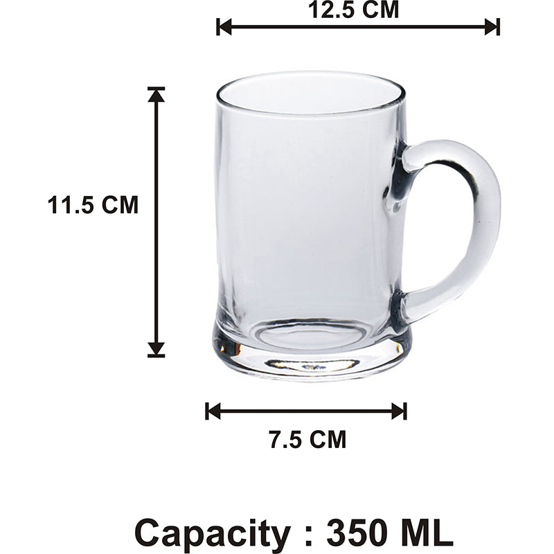 Beer Mug - Beaumont Beer Mug (350 ML) - Set Of Two