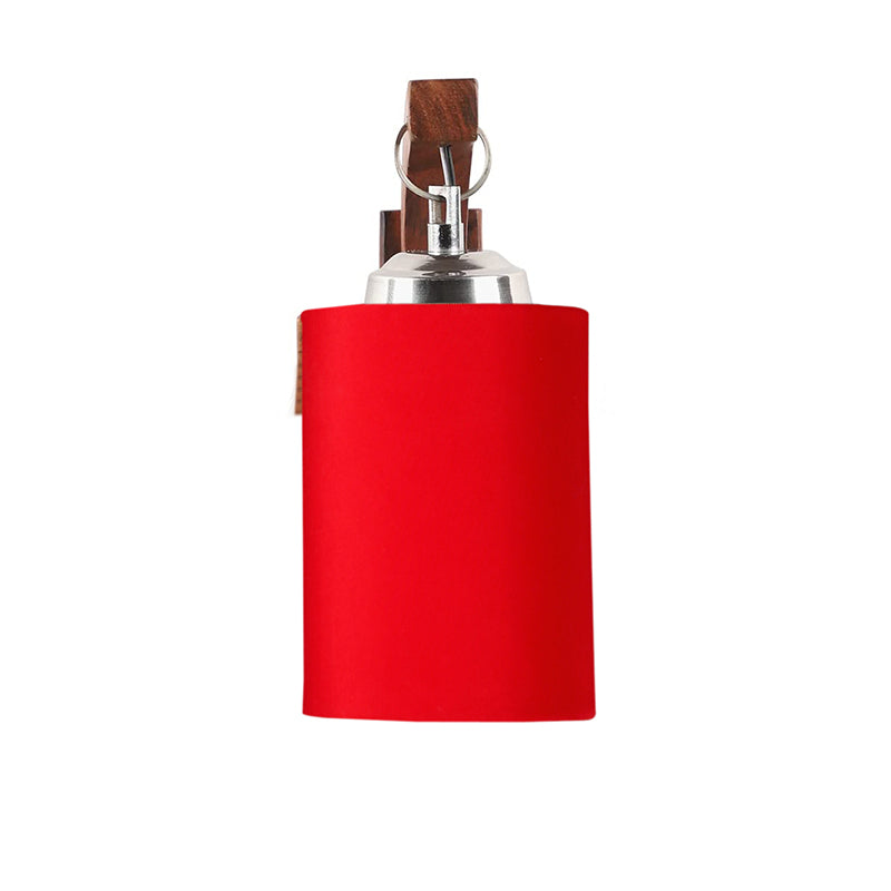 Wall Lamp - Forma Cylindrical Wall Lamp - Red