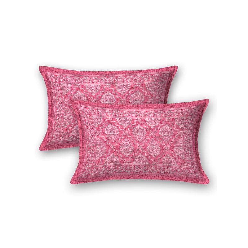 Buy Rajana Ethnic Bedsheet - Pink Bedsheets from Vaaree