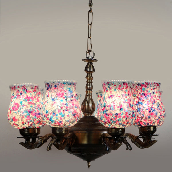 Ceiling Lamp - Nuvara Vilona Mosaic Chandelier