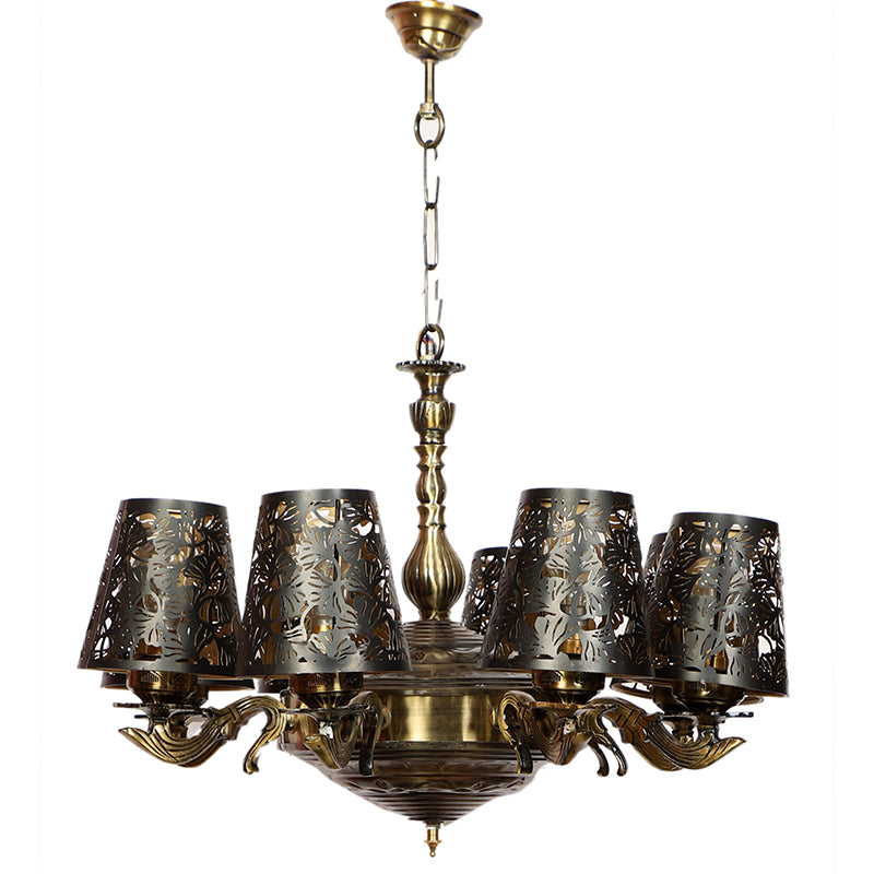 Ceiling Lamp - Bloomy Etched Vilona Chandelier