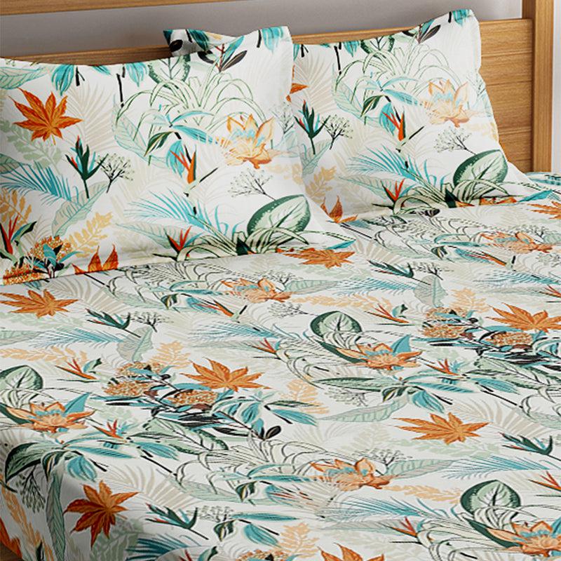 Buy Arlo Floral Bedsheet Bedsheets from Vaaree