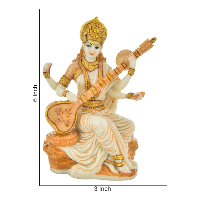 Buy Saraswati Devi Idol Idols & Sets from Vaaree