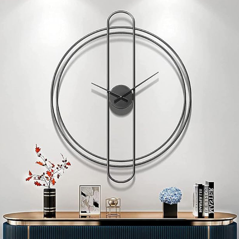 Buy Masteria Wall Clock - Black Wall Clock from Vaaree