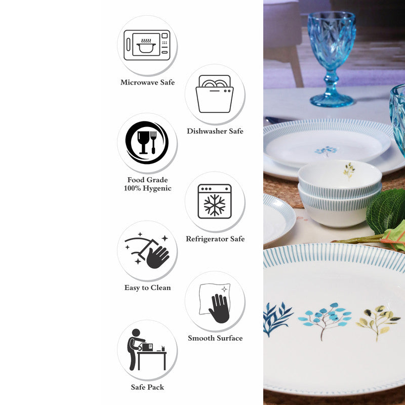 Buy Abra Dinner Set - Sixteen Piece Set Dinner Set from Vaaree