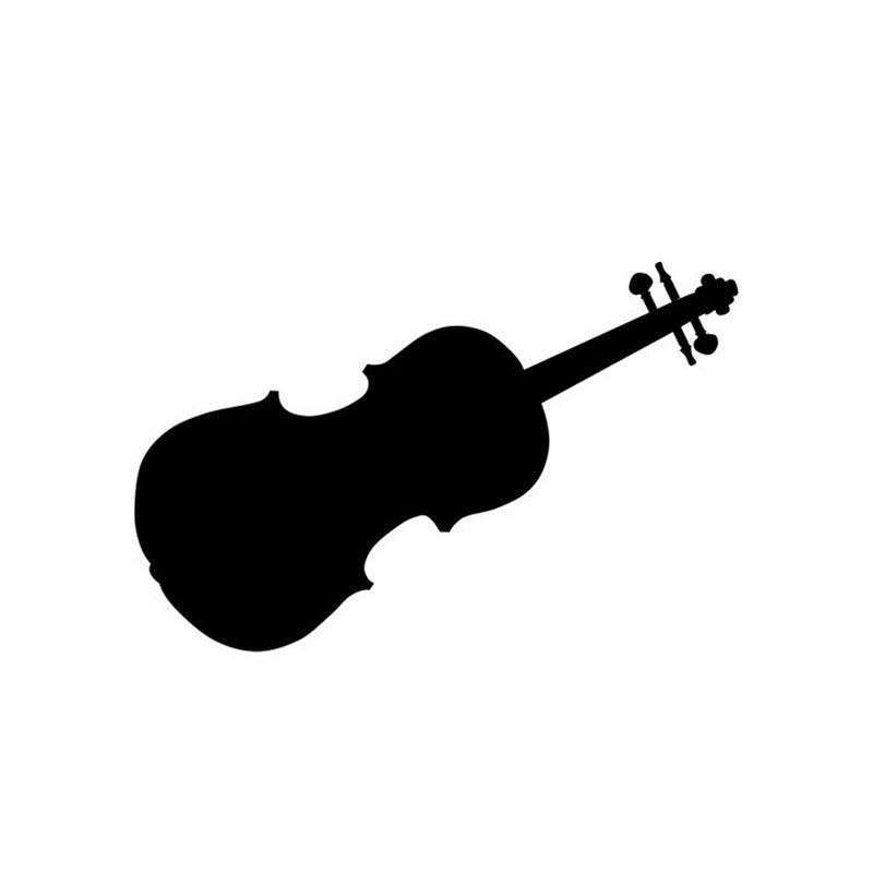 Wall Accents - Violin Black Wall Art