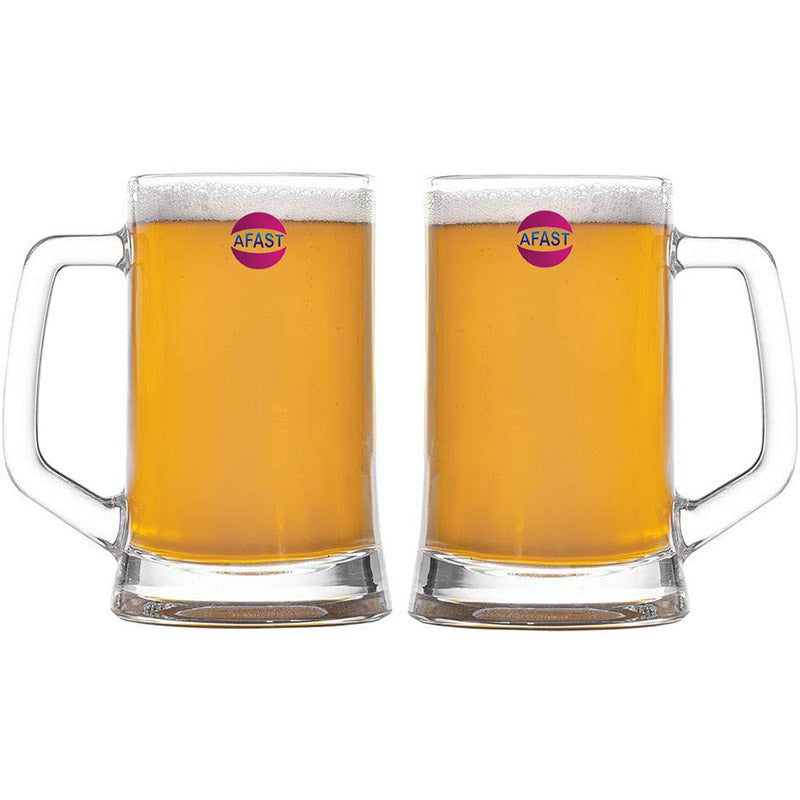 Buy Bira Beer Mug (400 ML) - Set Of Six Beer Mug from Vaaree