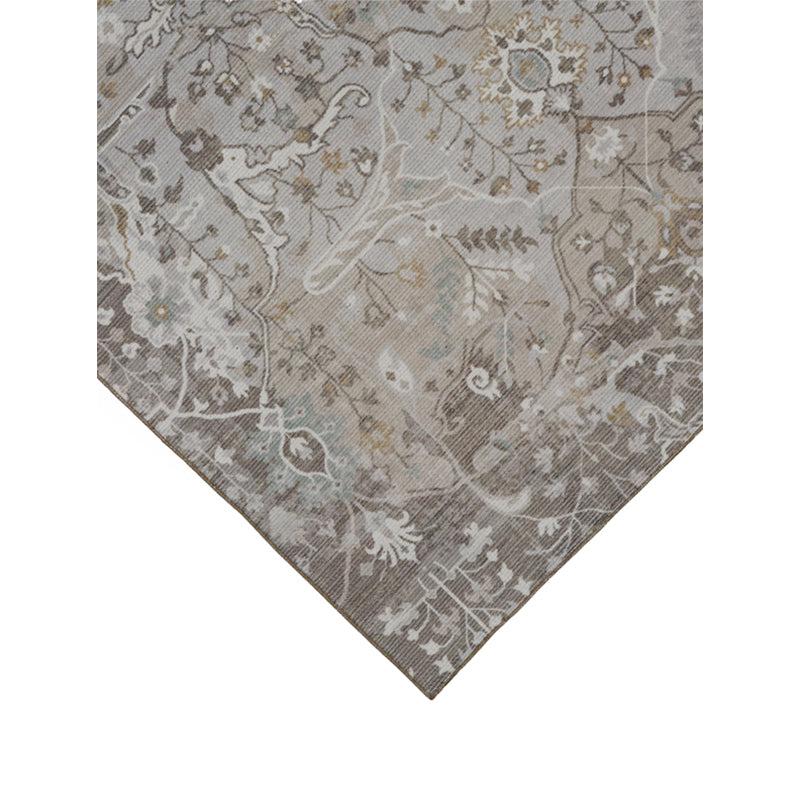 Buy Aziza Ethnic Carpet - Grey Carpet from Vaaree