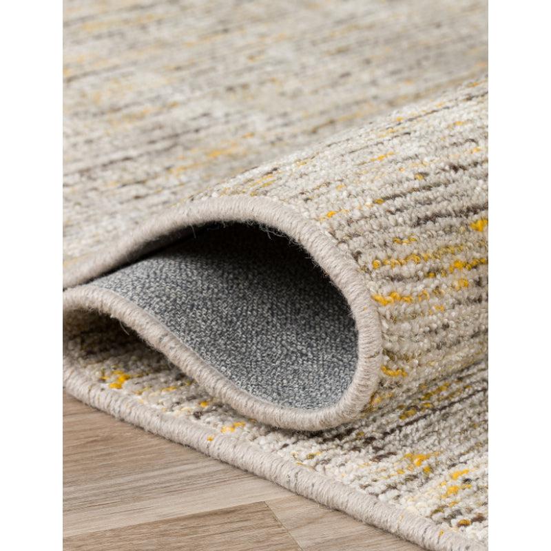 Buy Heritage Hand Woven Rug - Yellow & Brown Rugs from Vaaree