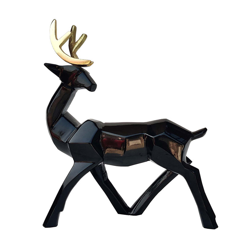 Buy Stag Siro Showpiece - Black Showpiece from Vaaree