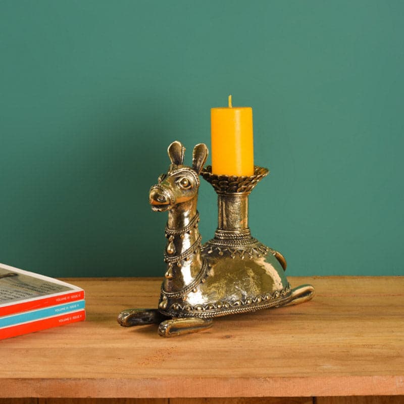 Buy Atinque Camel Candle Holder Candle Holders from Vaaree