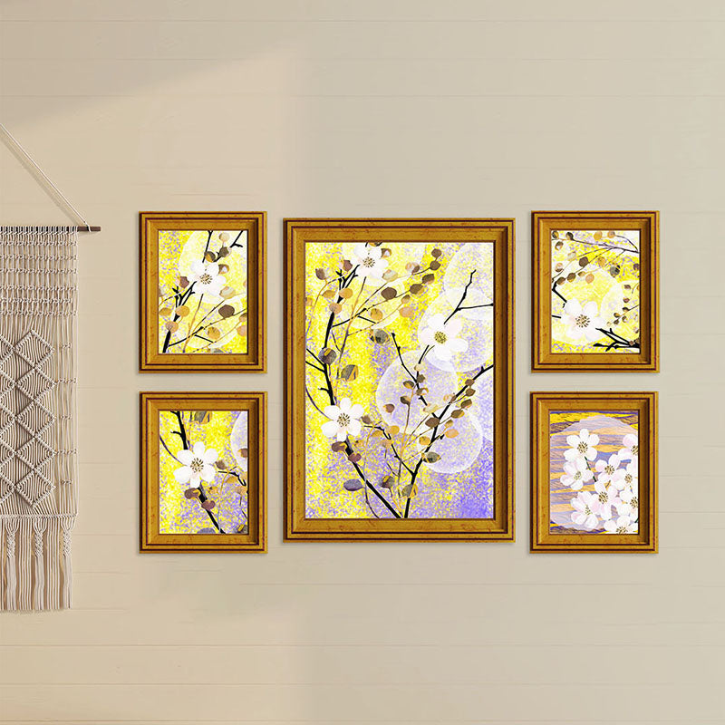 Wall Art & Paintings - Blossom Bundle Wall Art - Set Of Five