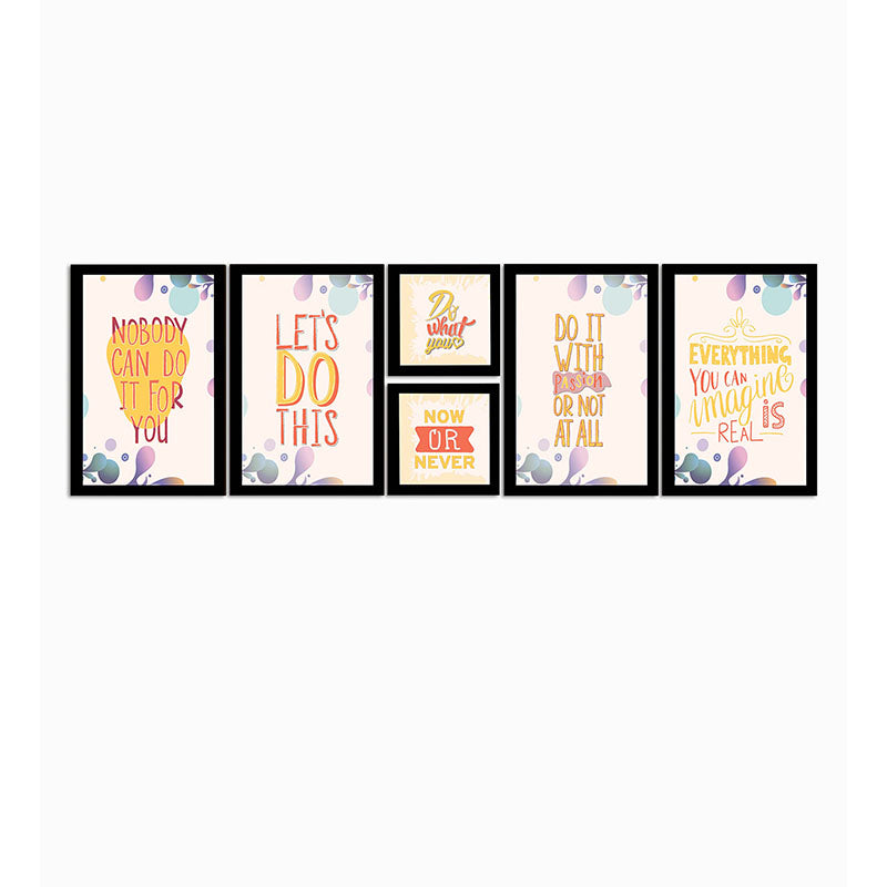 Wall Art & Paintings - Lets Do This Wall Art - Set Of Six