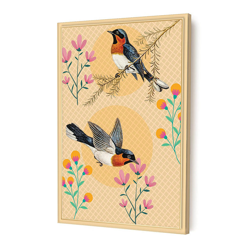 Wall Art & Paintings - Bird Wander Wall Painting