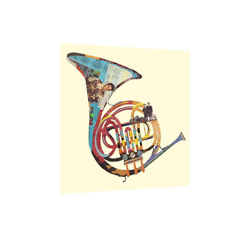 Wall Art & Paintings - French Horn Wall Painting