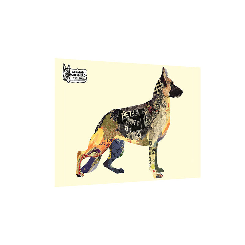 Buy German Sheperd Wall Painting Wall Art & Paintings from Vaaree