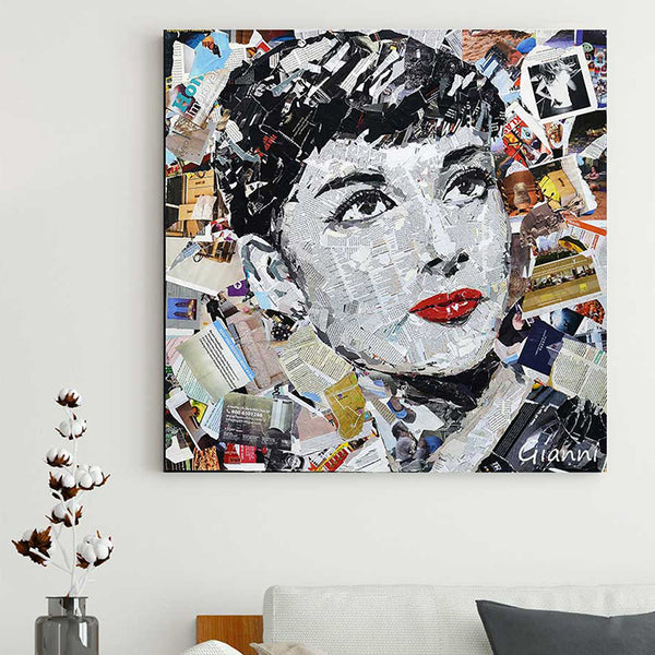 Wall Art & Paintings - Audrey Glam Wall Painting