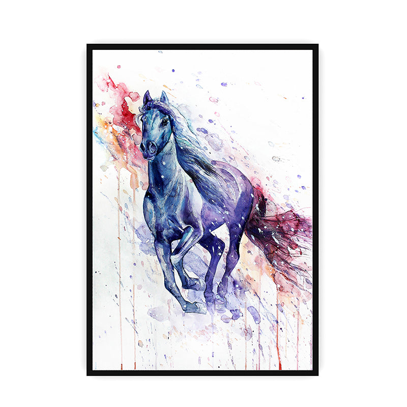 Wall Art & Paintings - Stallion Blaze Wall Painting