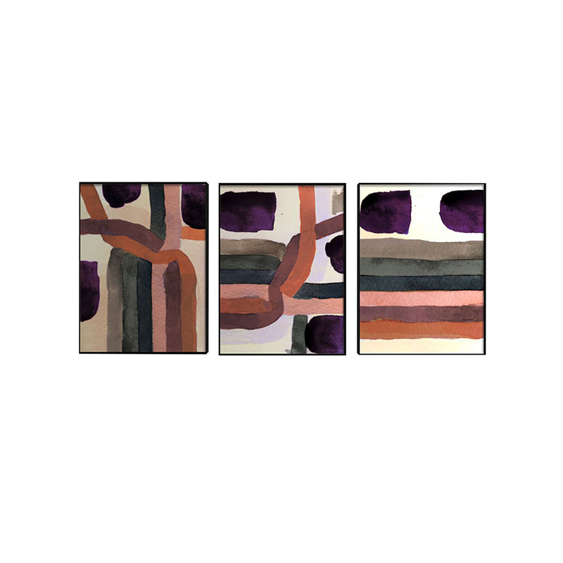 Wall Art & Paintings - Elma Abstract Wall Painting - Set Of Three