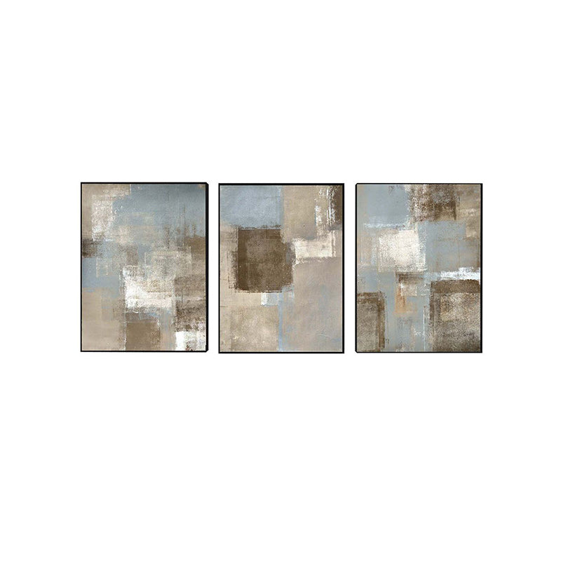 Wall Art & Paintings - Block Shade Wall Painting - Set Of Three