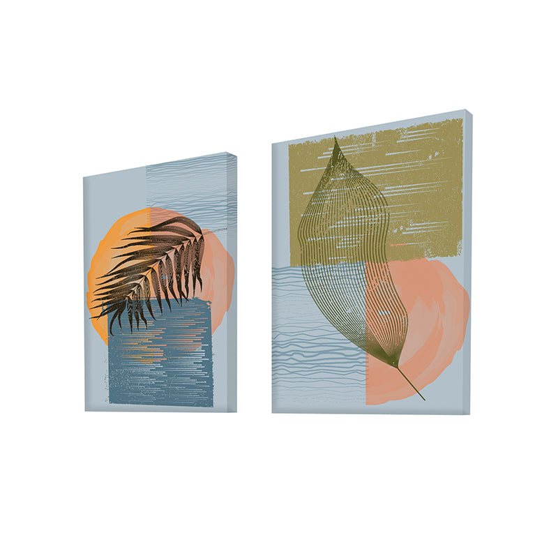 Wall Art & Paintings - Alecto Abstract Wall Painting - Set Of Two