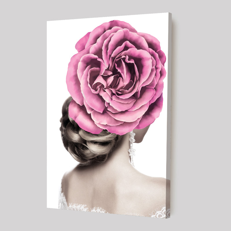 Wall Art & Paintings - Pink Rosa Wall Painting