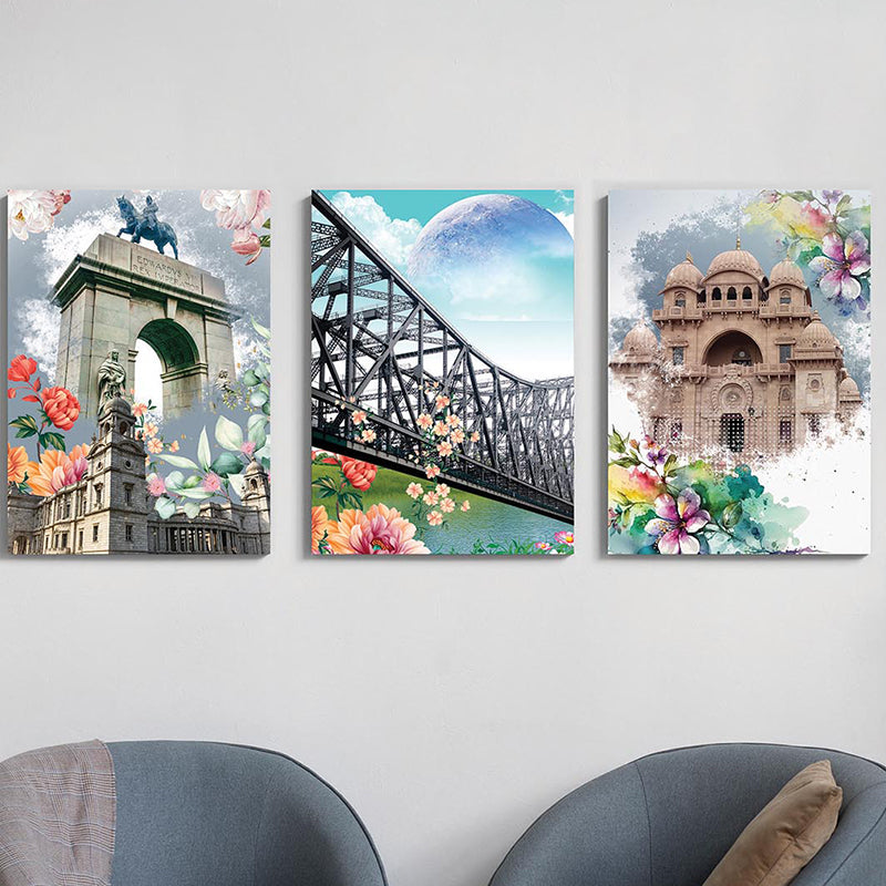 Wall Art & Paintings - City Dreams Wall Painting