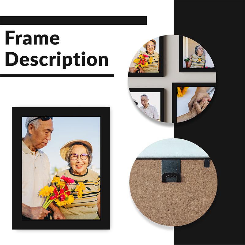 Buy Aria Photo Frame - Set Of Nine Photo Frames from Vaaree