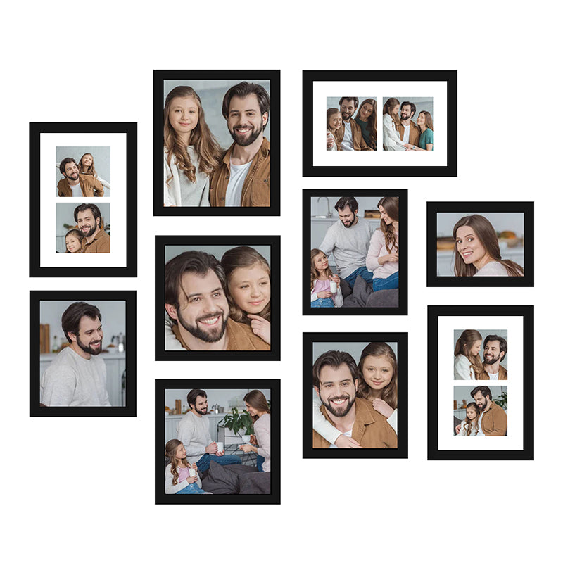 Buy Camila Photo Frame - Set Of Ten Photo Frames from Vaaree