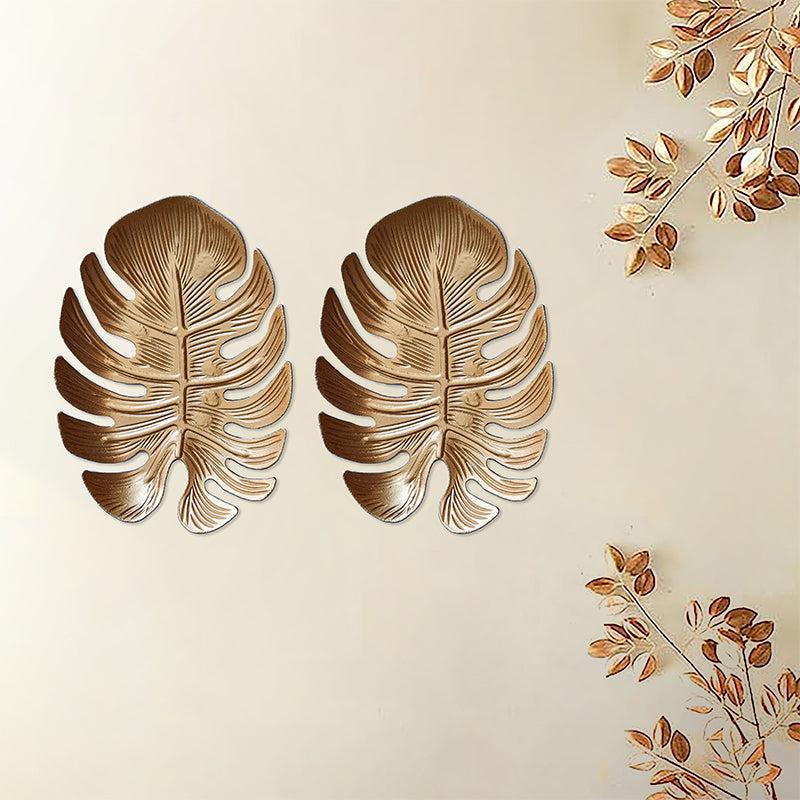 Buy Mostera Opulence Wall Accent - Set Of Two Wall Accents from Vaaree